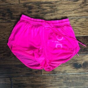 Hot Pink Alo Athletic Shorts